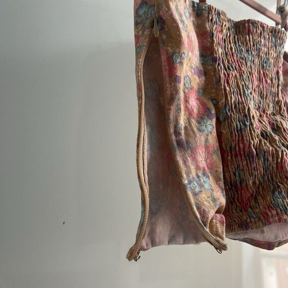 ASTR The Label Brixley Floral Underwire Bustier Corset Caramel Multi Floral S - Picture 5 of 7